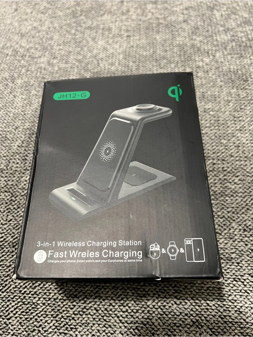 3-in-1 Wireless Charging Stand - JH12-G